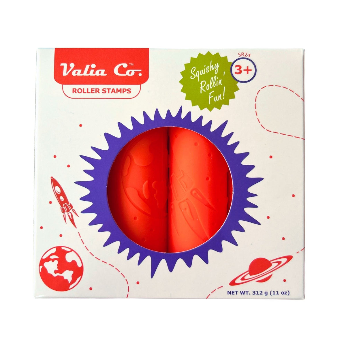 Space Play Dough Rollers (set of 4)