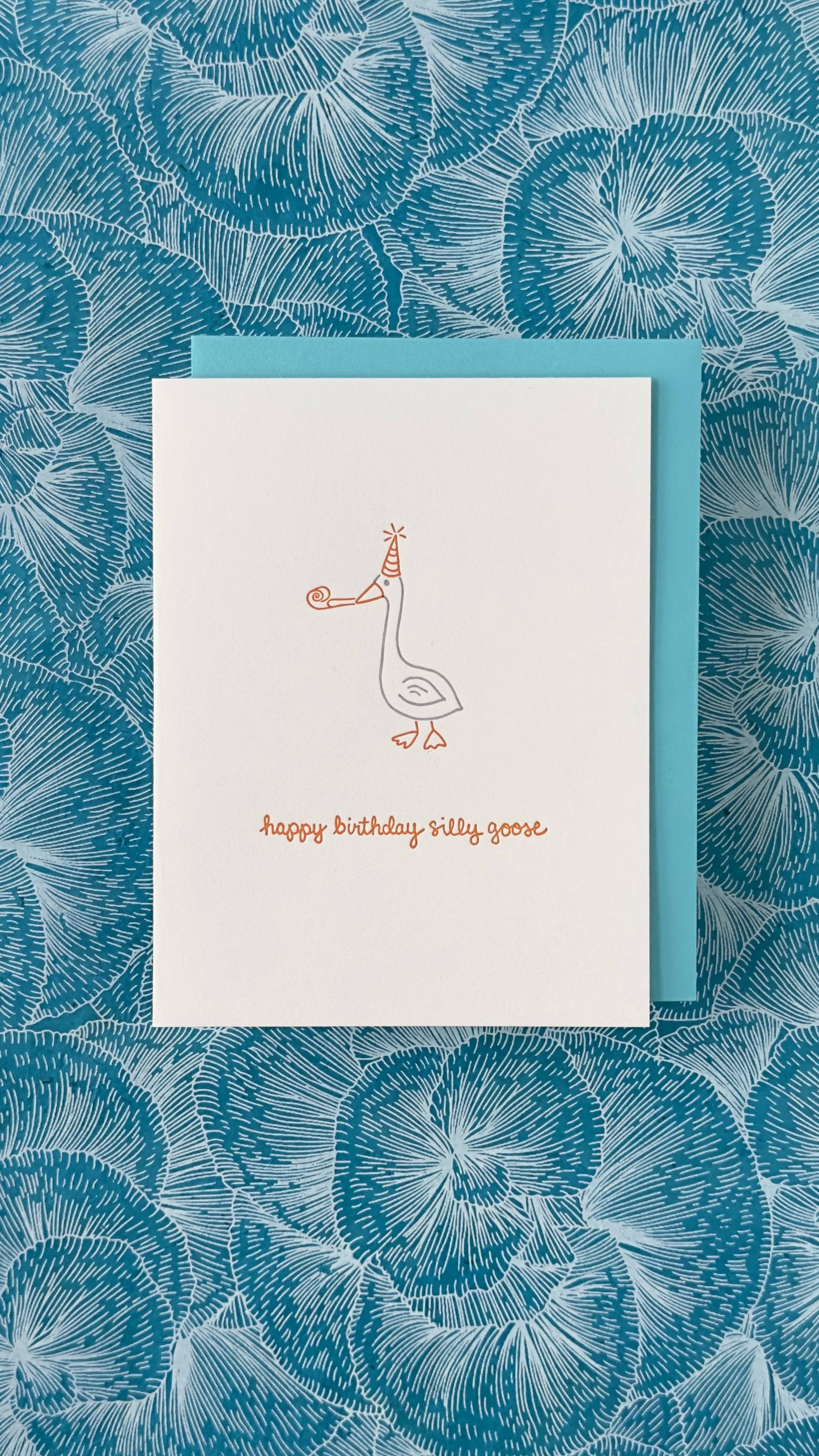 Happy Birthday Silly Goose Greeting Card