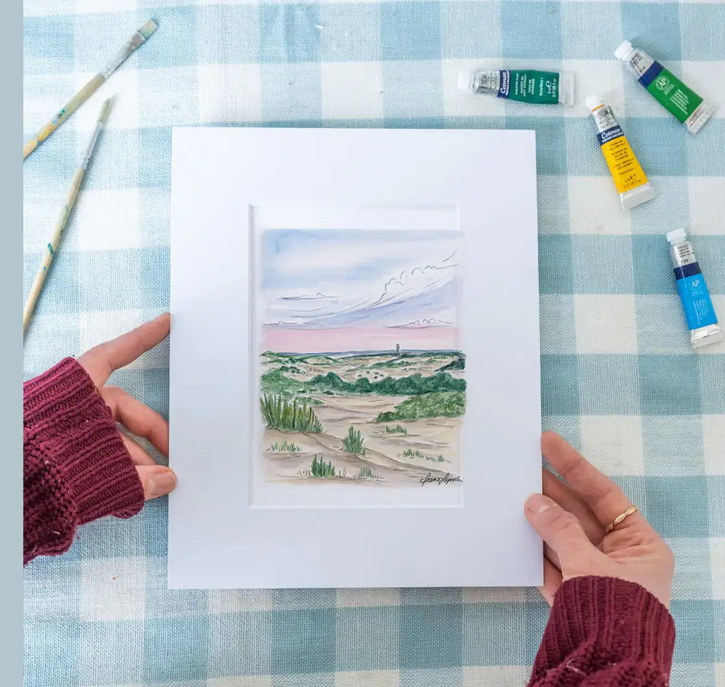 View From the Province Lands | Cape Cod Art Print