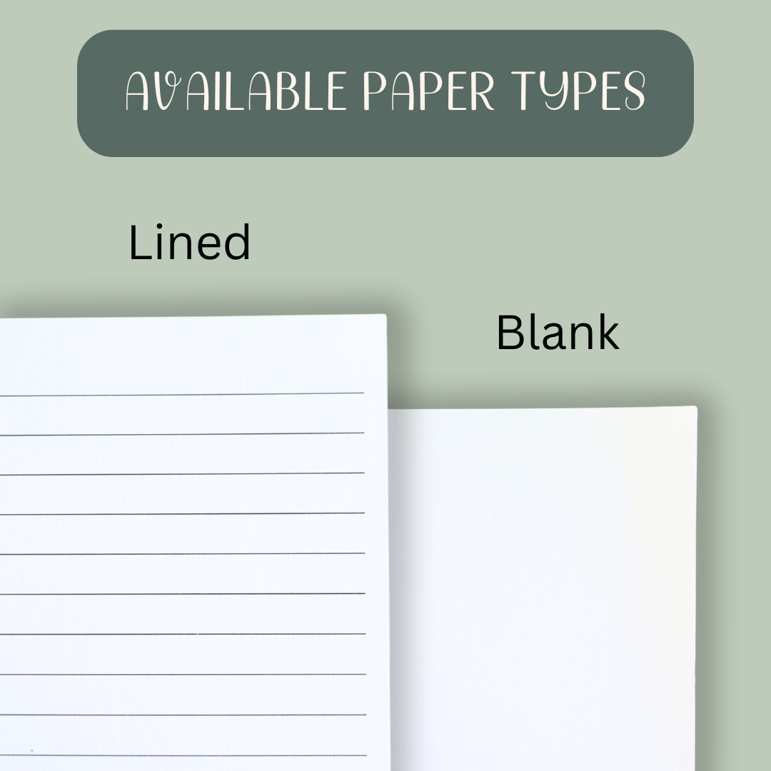 Honeycomb Wood Journal - Stationery, Journals, Notebook: Lined paper