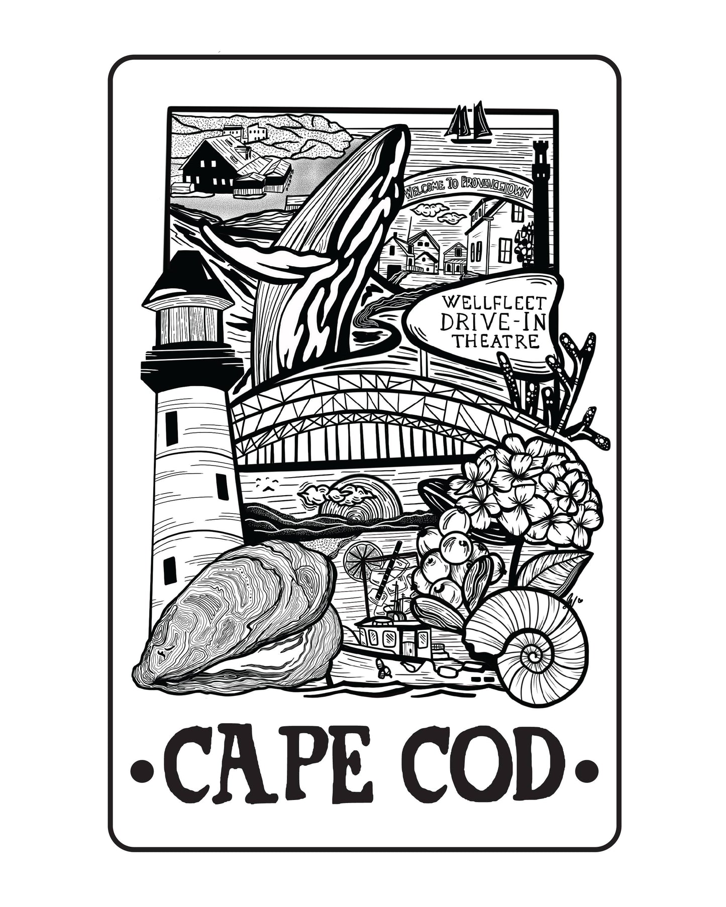 Cape Cod Tarot Card
