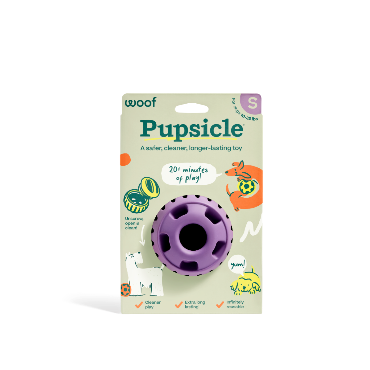 The Pupsicle - Lavender: X-Large