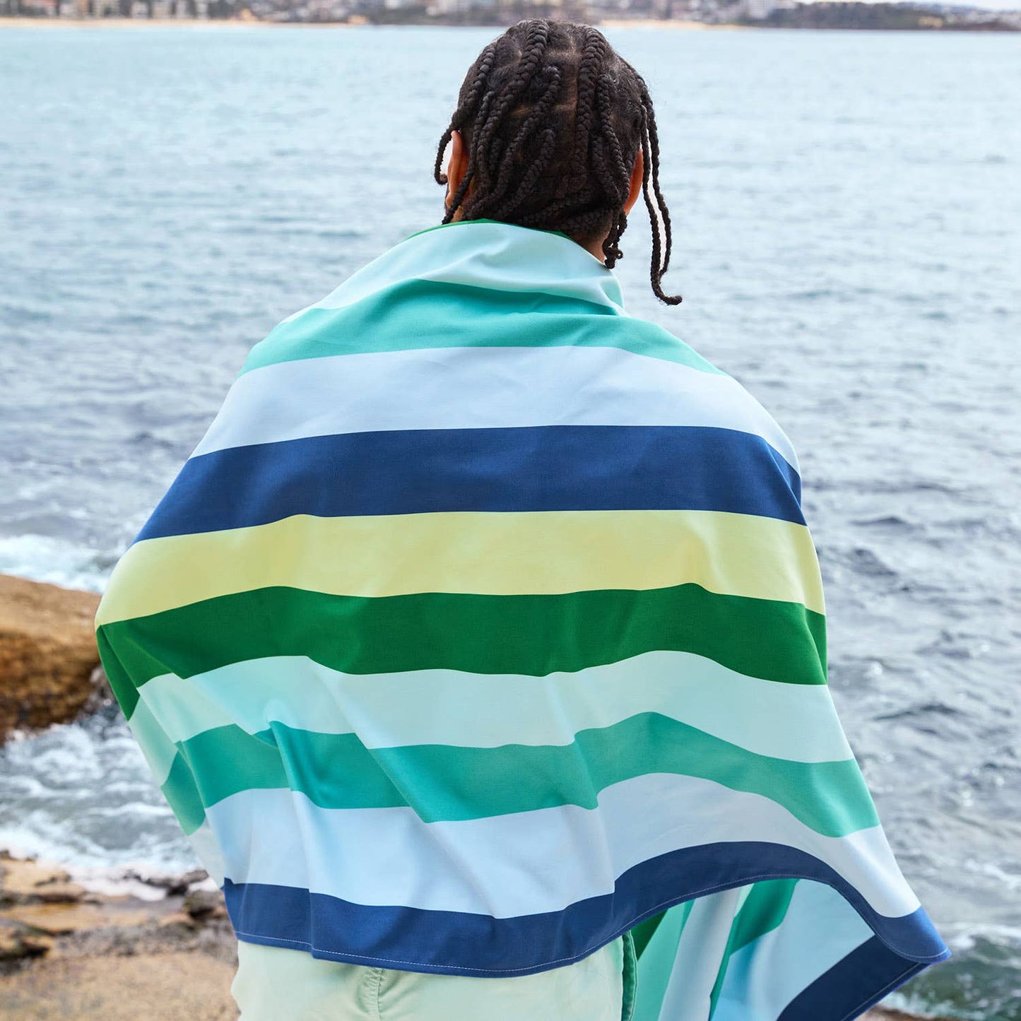 XL Quick Dry Towels - Cool Lagoon