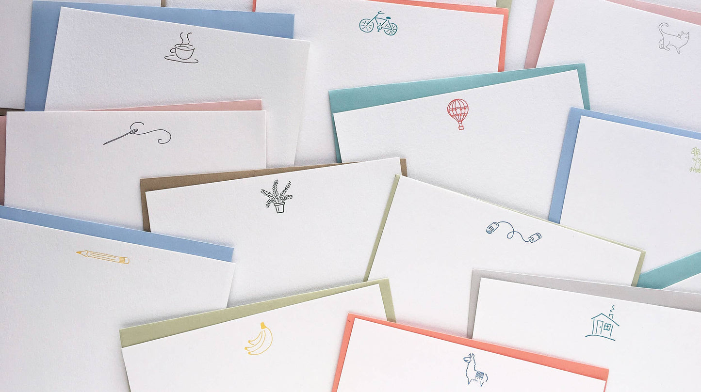 Coffee Notecard Set - Informals