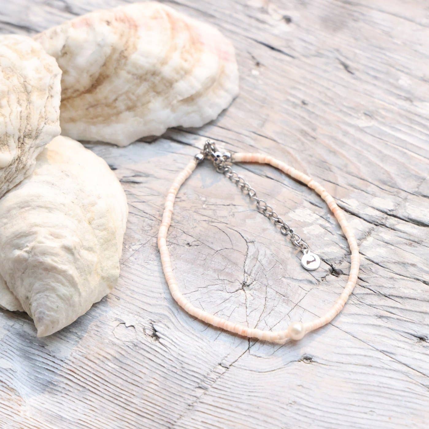 Puka Shell Hundred Summer Anklet