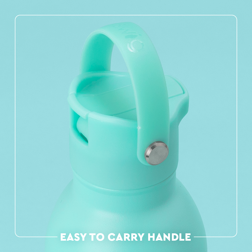 Glacier Stripe Flip + Sip Bottle 26oz