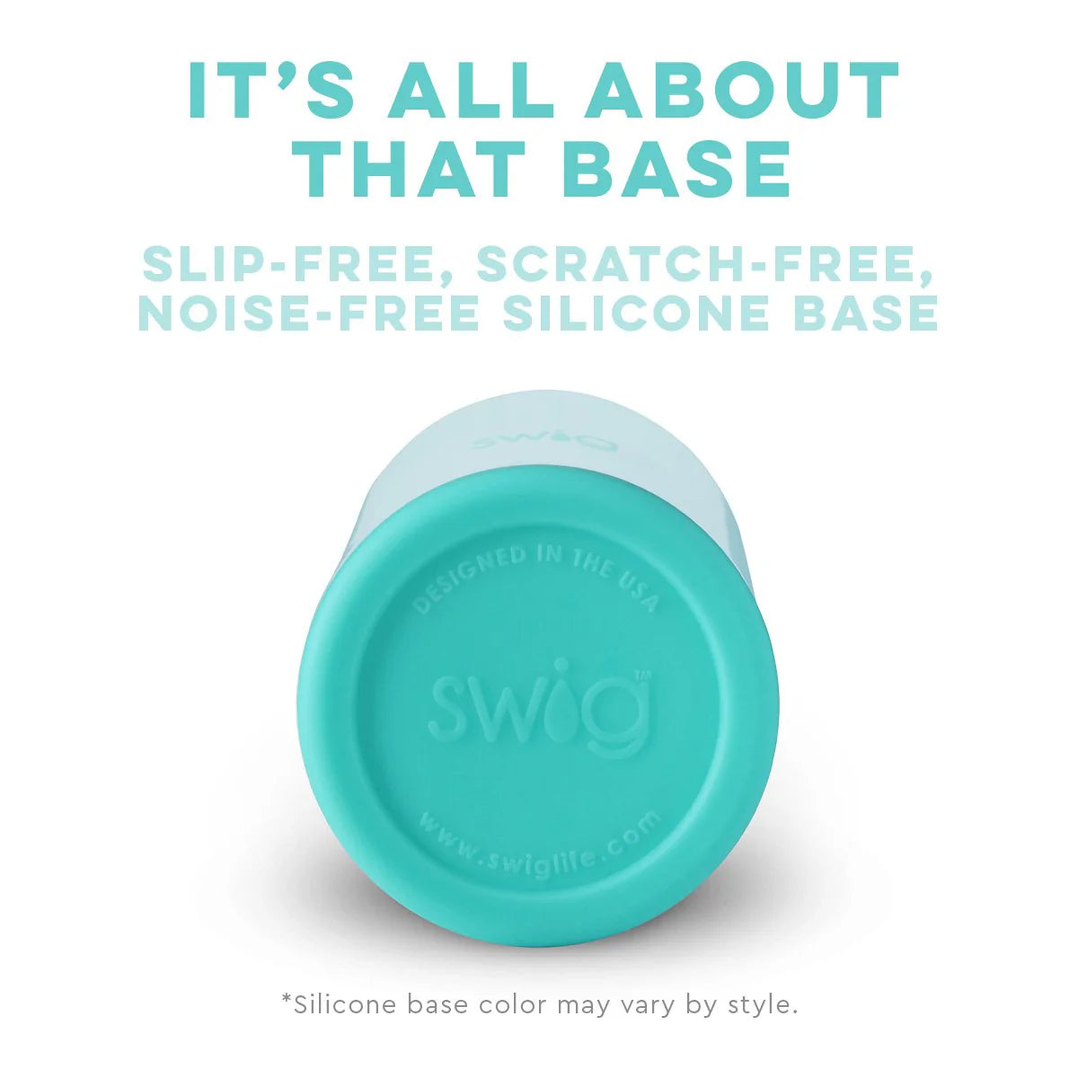 Shimmer Aquamarine Skinny Can Cooler (12oz)