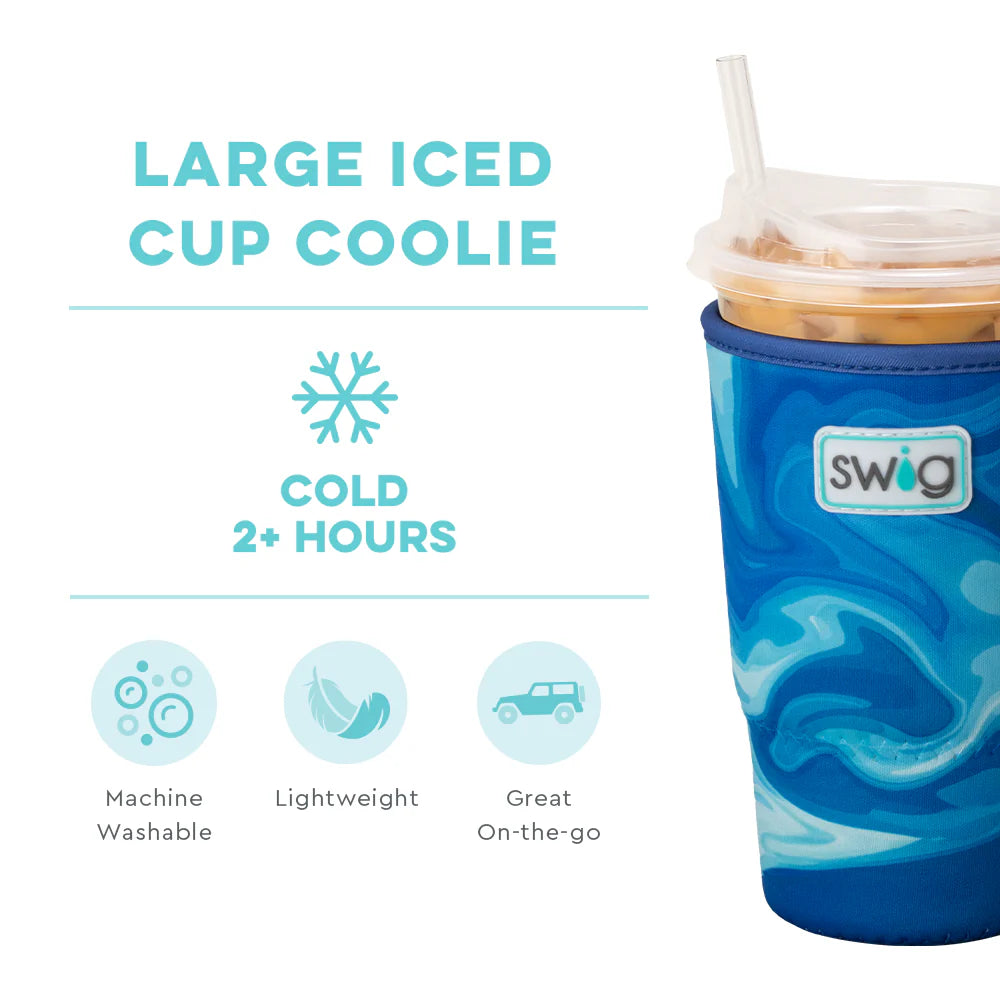 Blue Lagoon Large Iced Cup Coolie