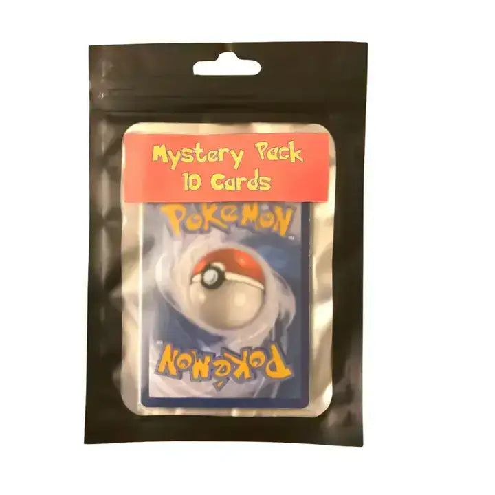 10-Card Pokemon Packs, Ready to Display, Hanger Packing