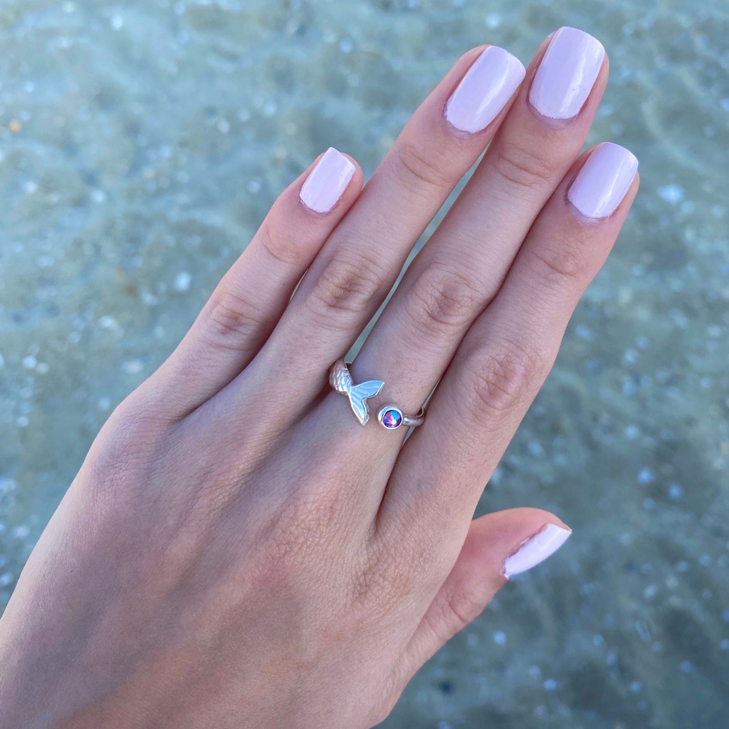 Mermaid Adjustable Ring
