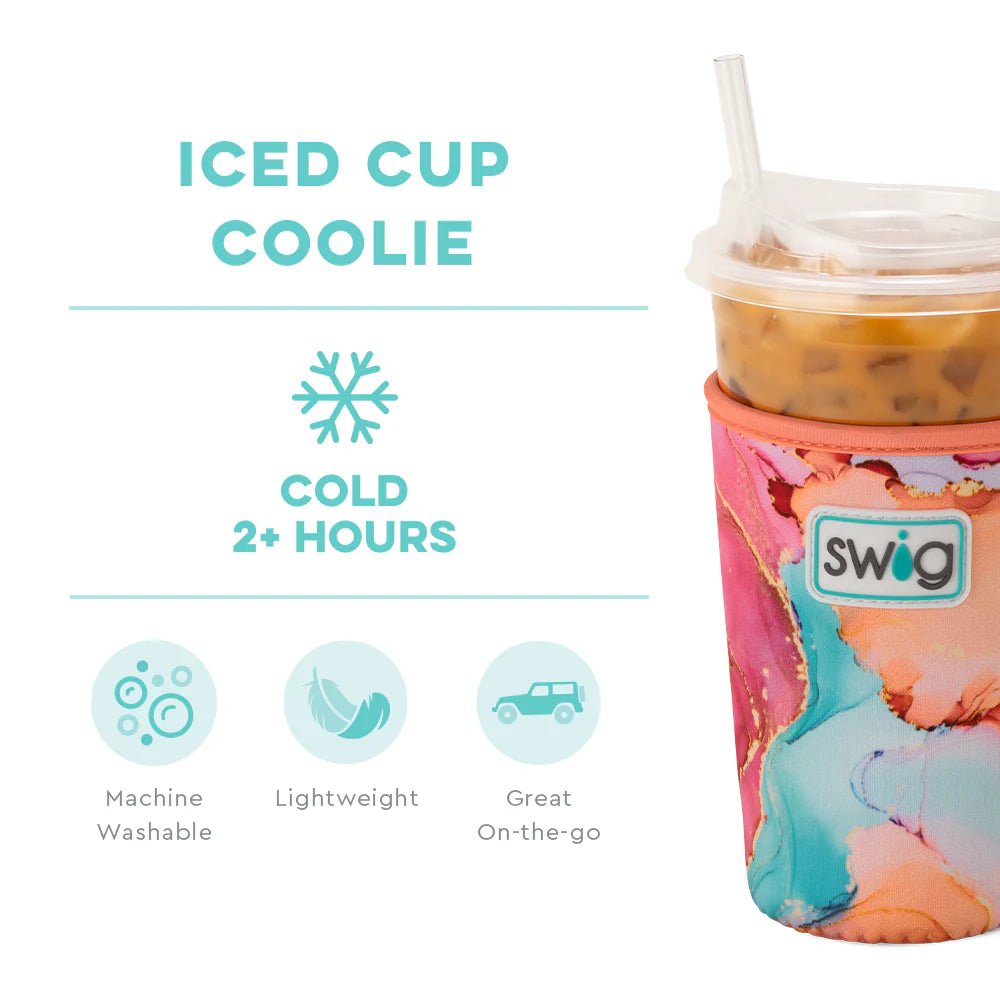 Dreamsicle Medium Iced Cup Coolie
