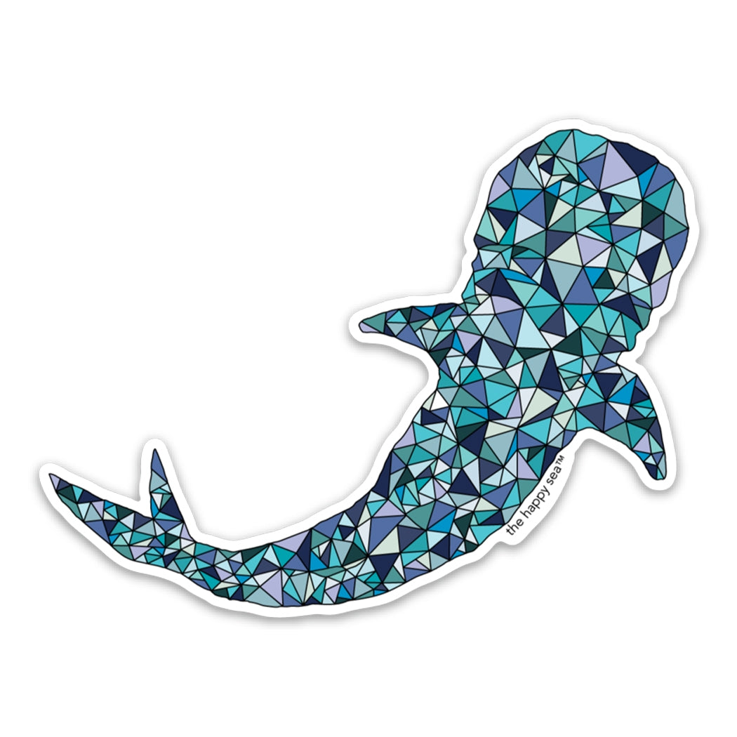 4" Whale Shark Sticker
