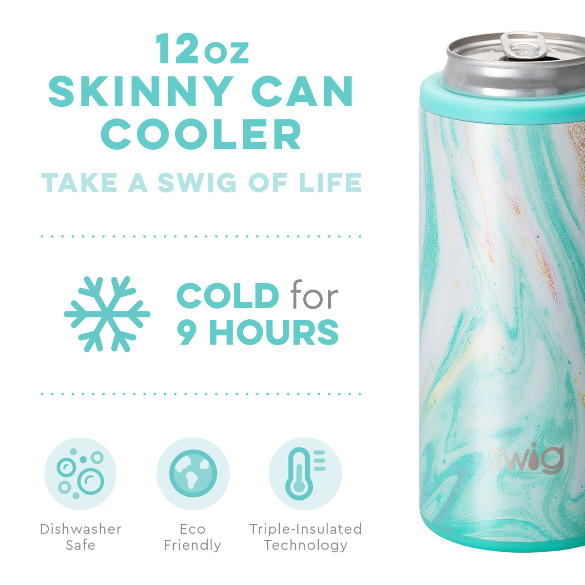 Wanderlust Skinny Can Cooler (12oz)