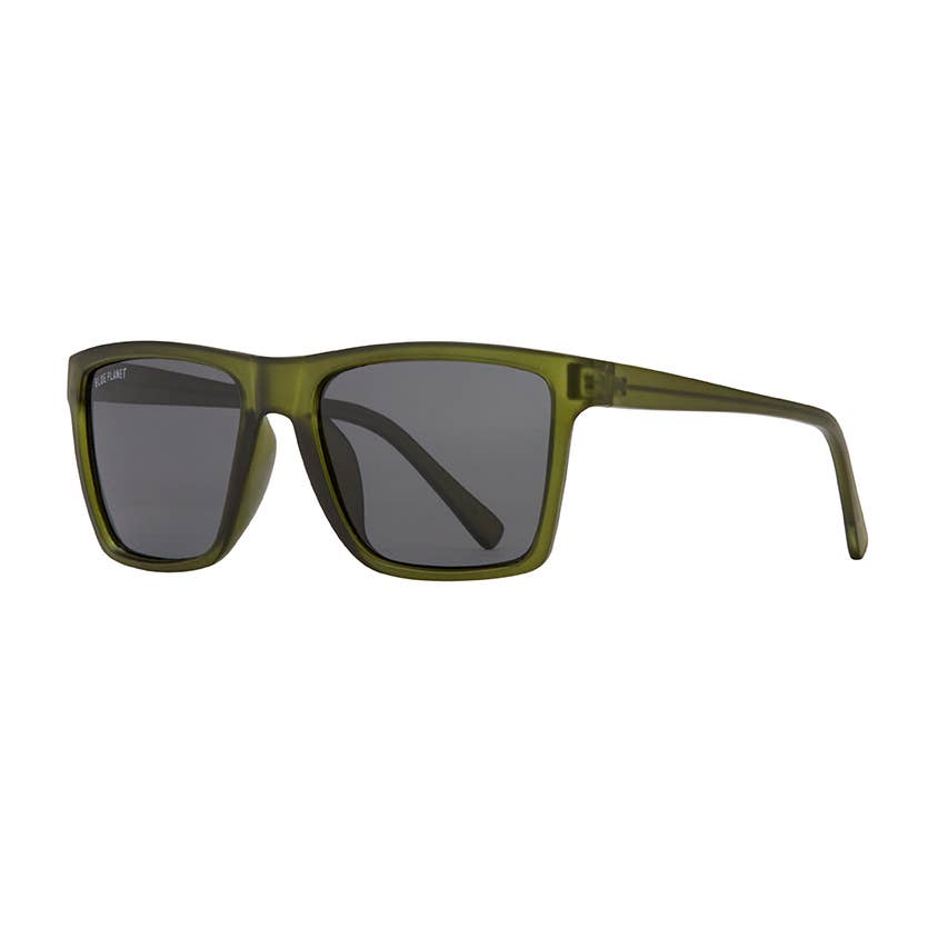Atlas - Matte Green / Smoke Polarized Lens