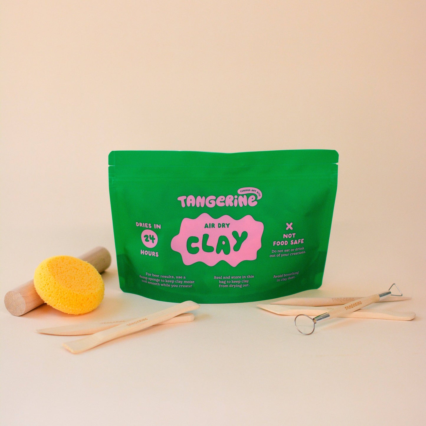 Air-Dry Clay: Air-Dry Clay + Tools