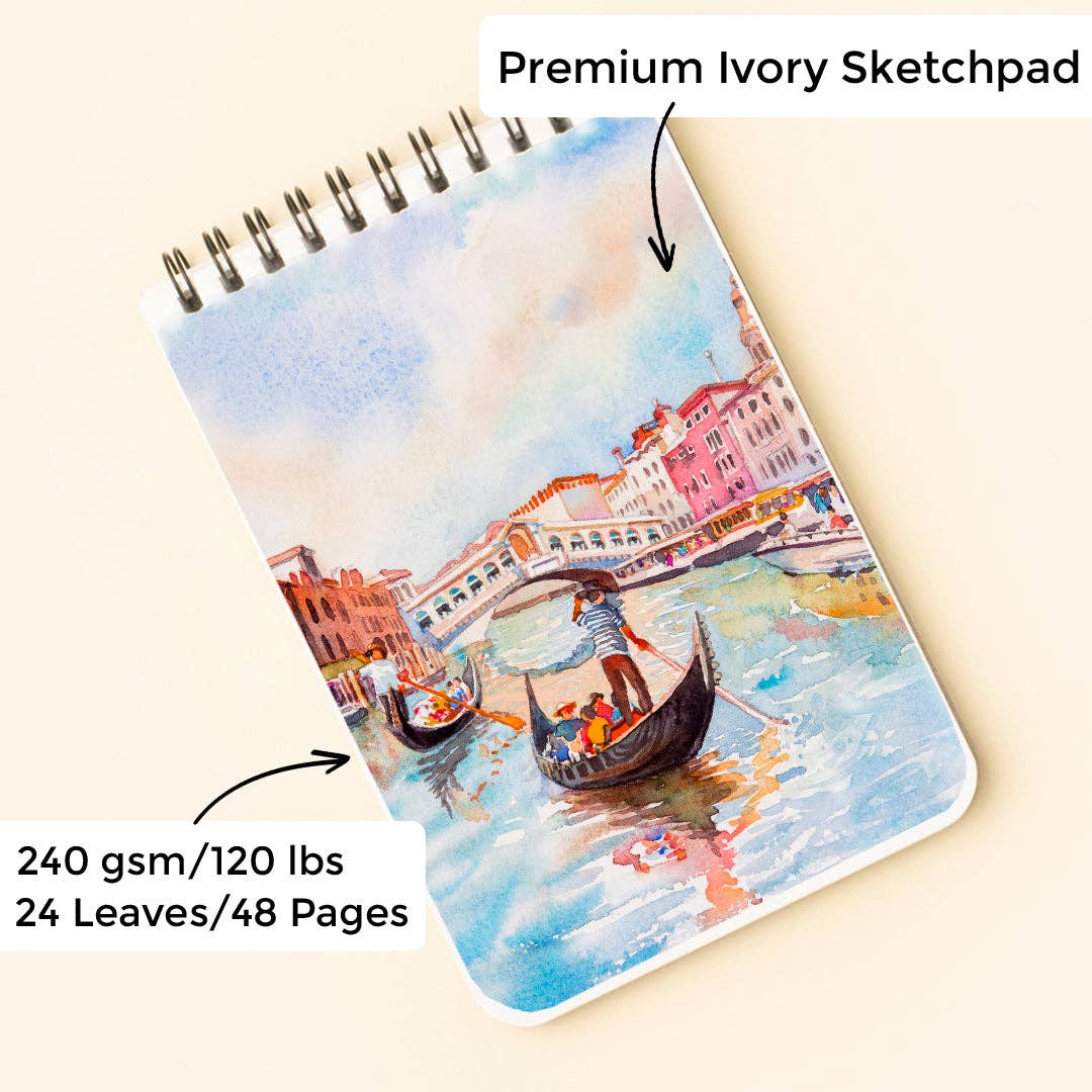 Refill Sketchpad - A5 Travel Paint Kit