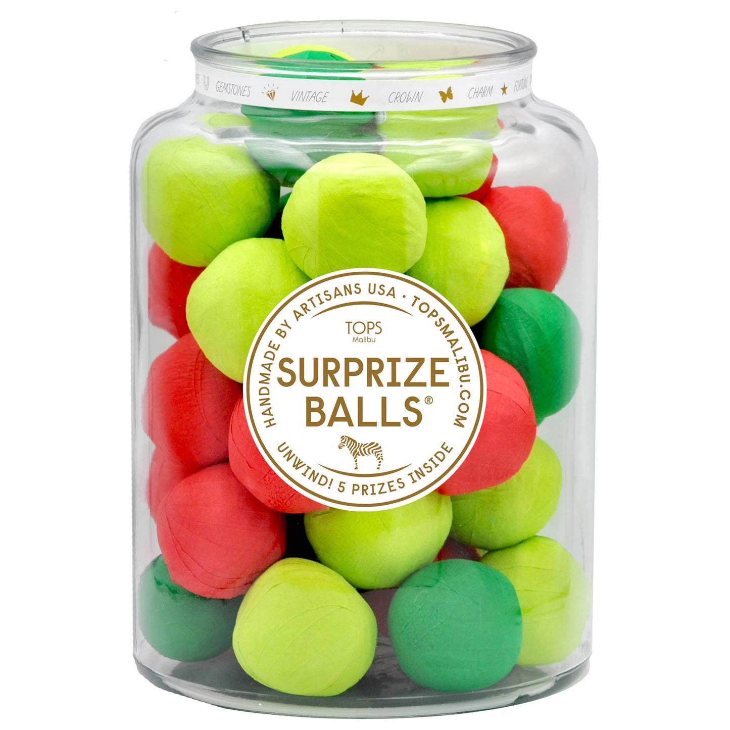 Mini Surprise Balls - Christmas Assortment