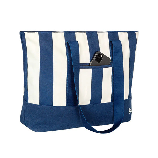 Canvas Beach Bag - Whitsunday Blue