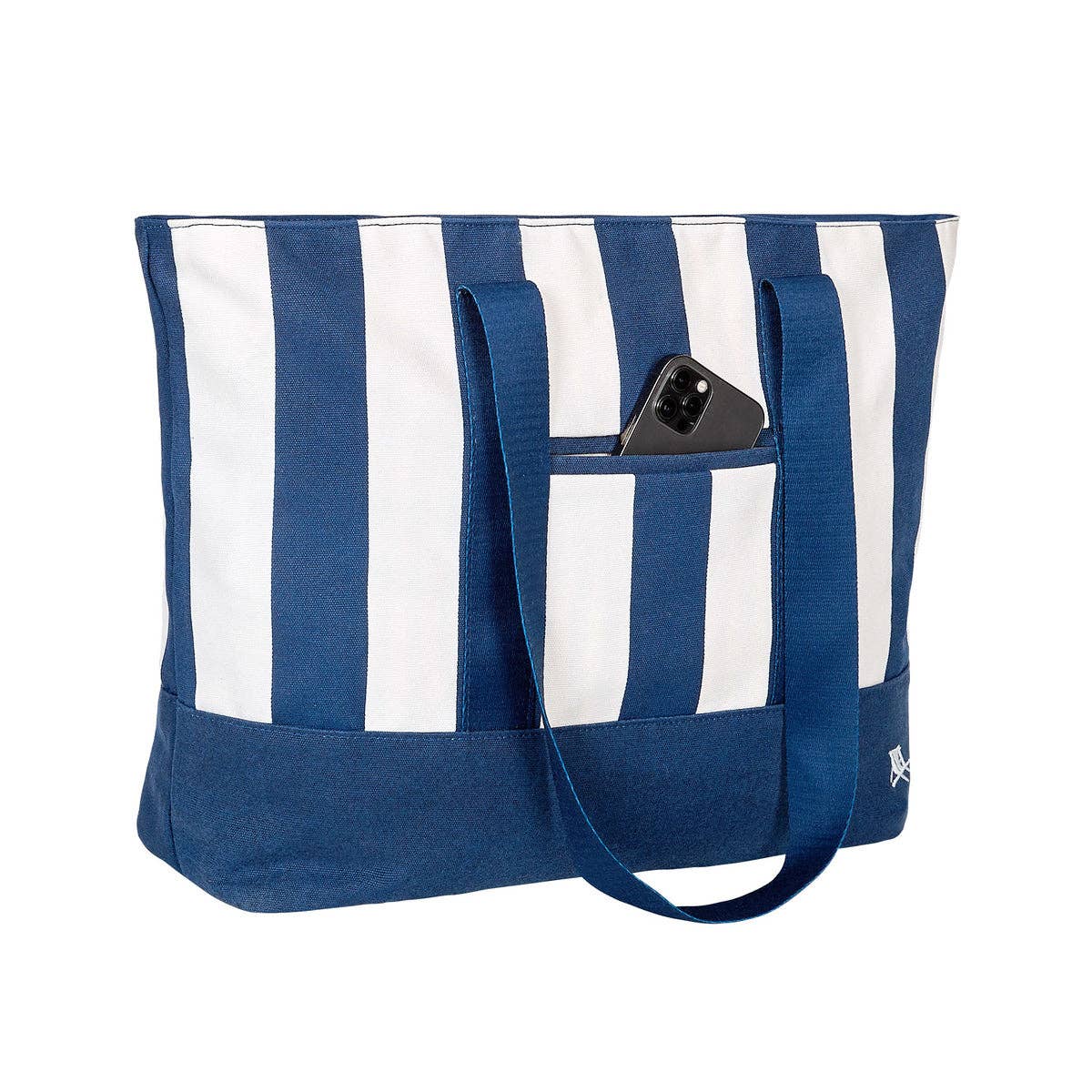 Dock & Bay Canvas Beach Bags - Whitsunday Blue: One Size