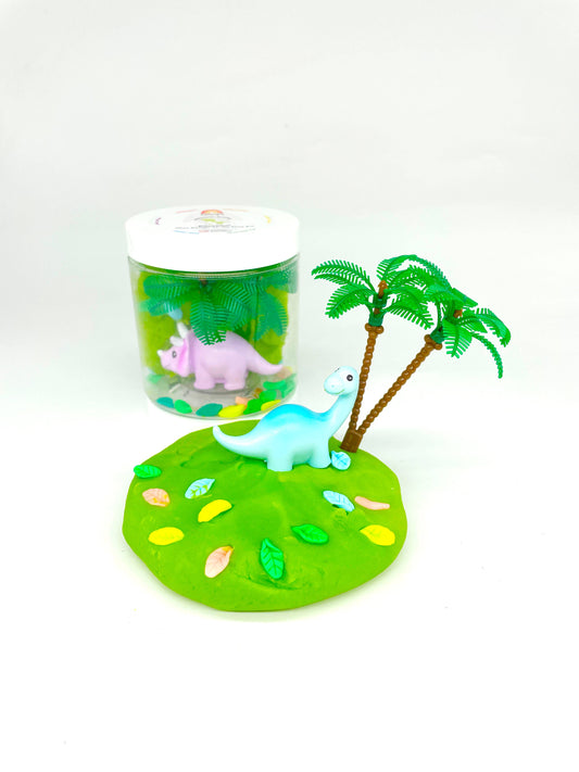 Dinosaur Mini Play Dough-To-Go Kit
