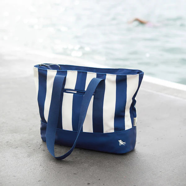 Canvas Beach Bag - Whitsunday Blue