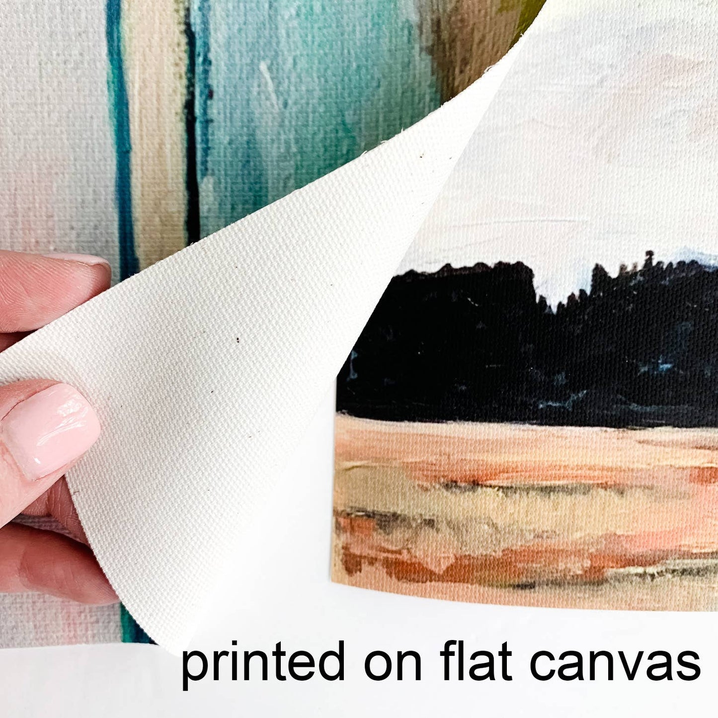 Cape Cod Dunes, Unframed Print on Flat Canvas: 8 x 10
