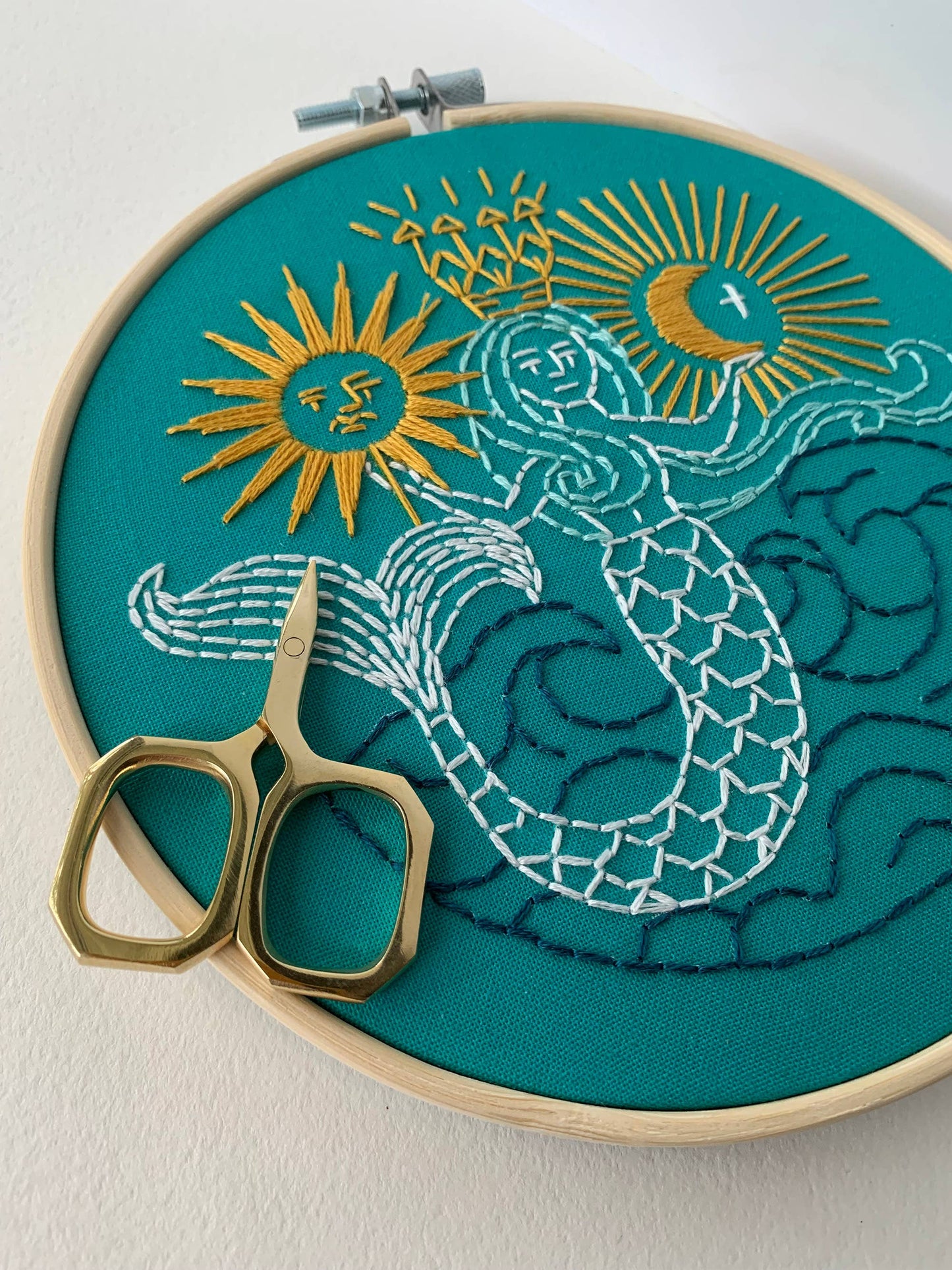 Mermaid Embroidery Kit