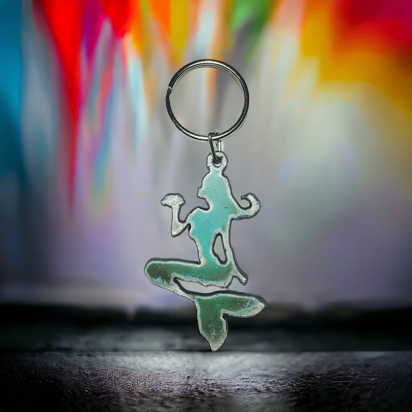 Mermaid Keychain nautical beach souvenirs coastal gifts USA