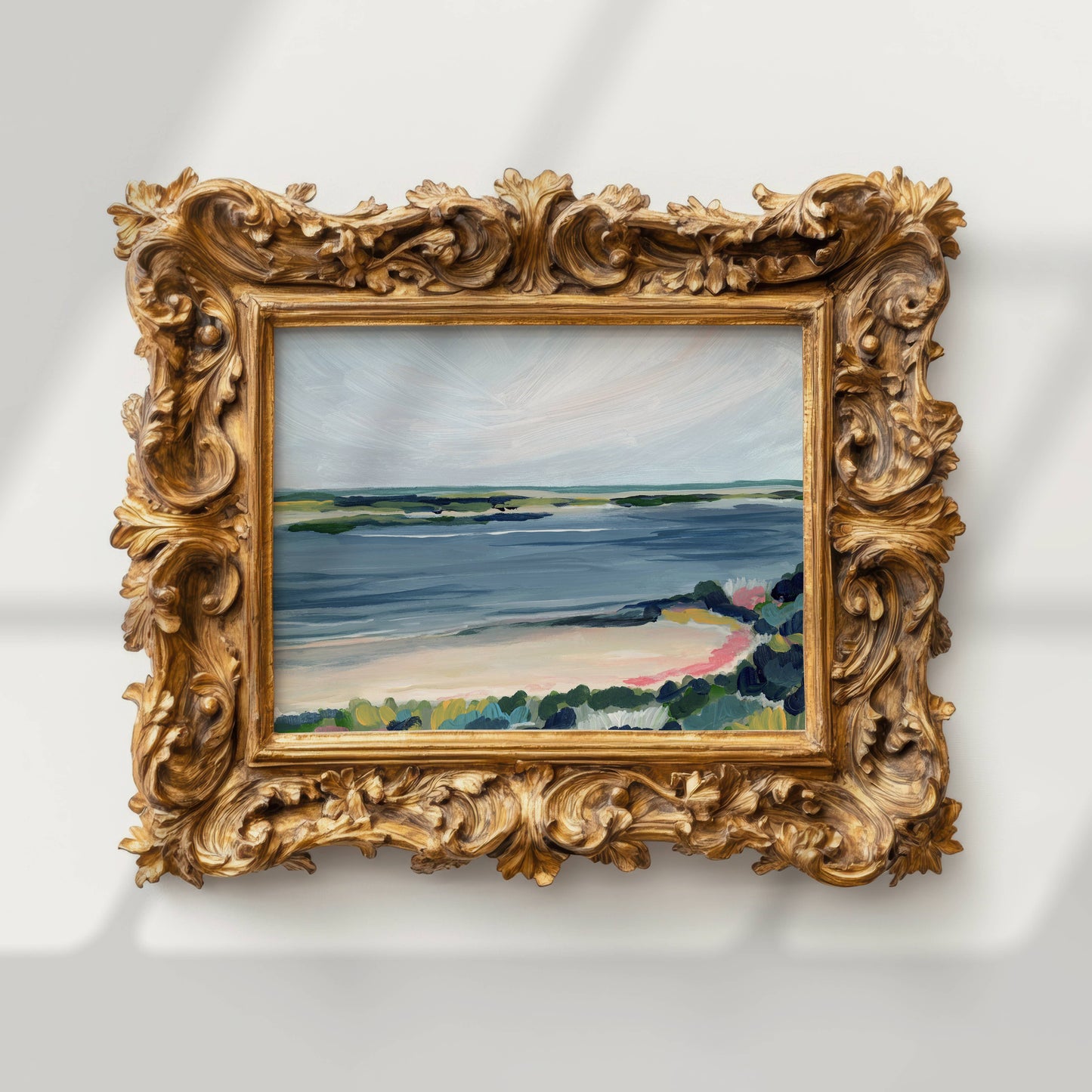 Chatham Bars View, Unframed Print on Flat Canvas: 4 x 6