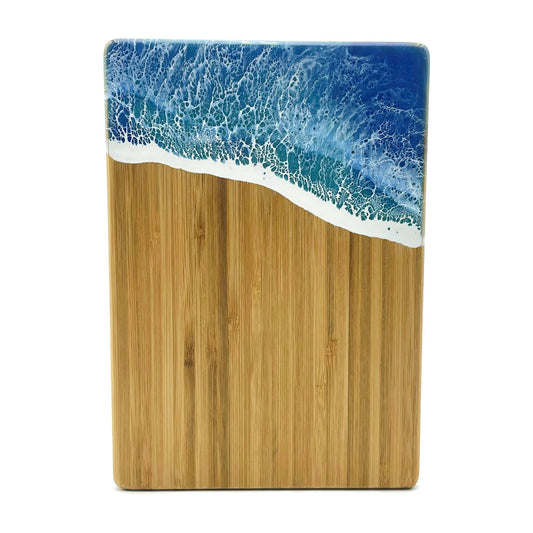 Ocean Wave Serving Board - Small: Vertical / Tropica