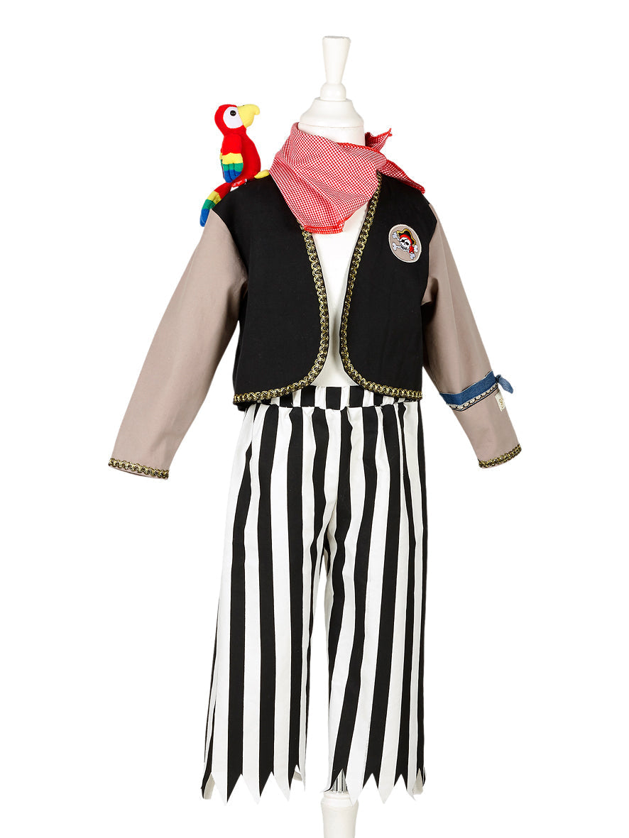 Duncan Pirate Costume Set for Children - Includes Accessories for Role-Play & Entertainment (3 sizes)