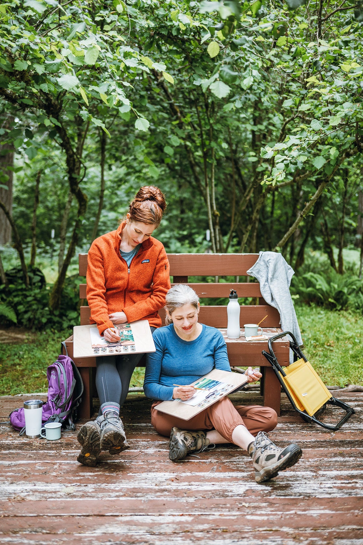 Mount Rainier National Park | 8x10 paint-by-number kit