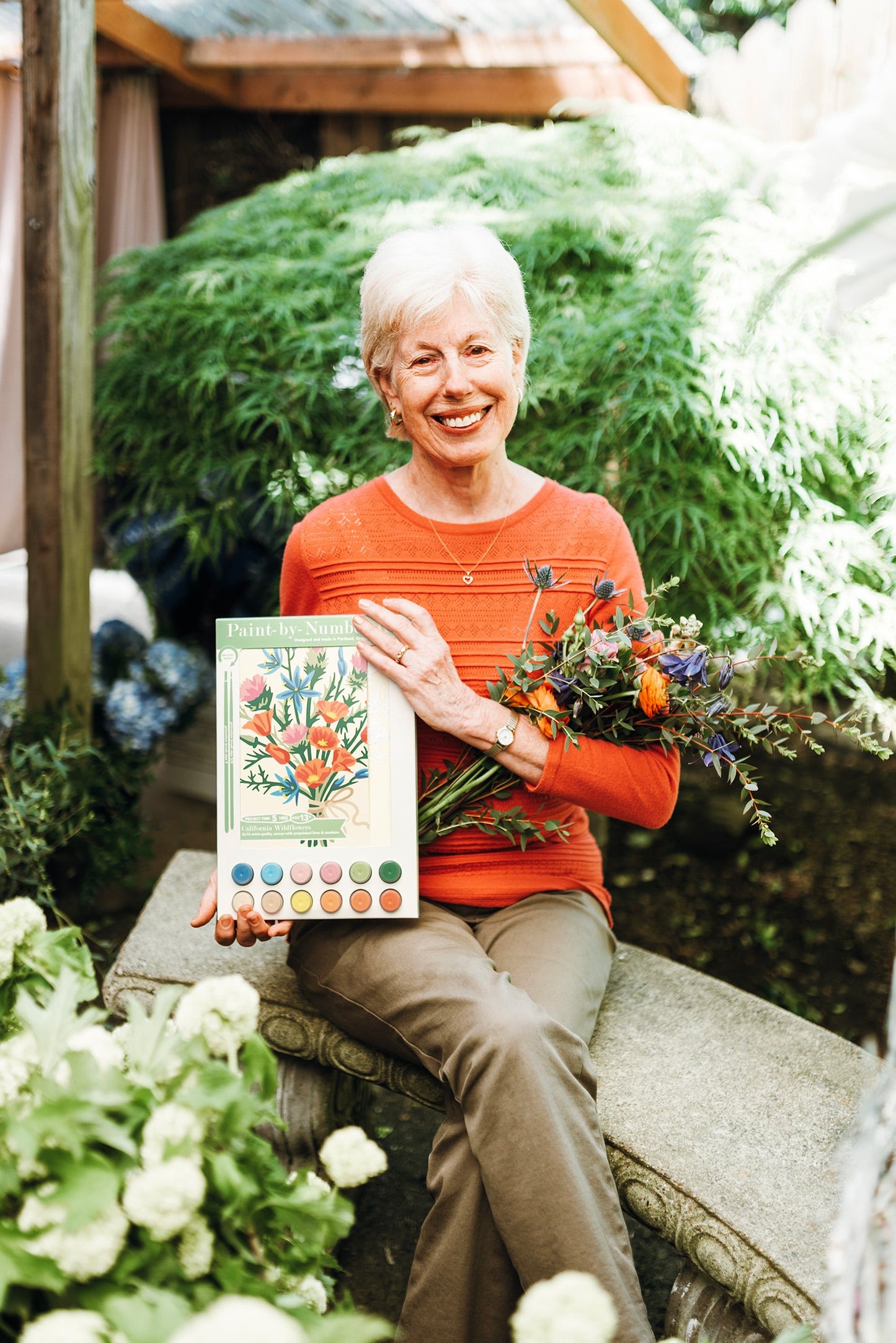 California Wildflowers | 8x10 paint-by-number kit