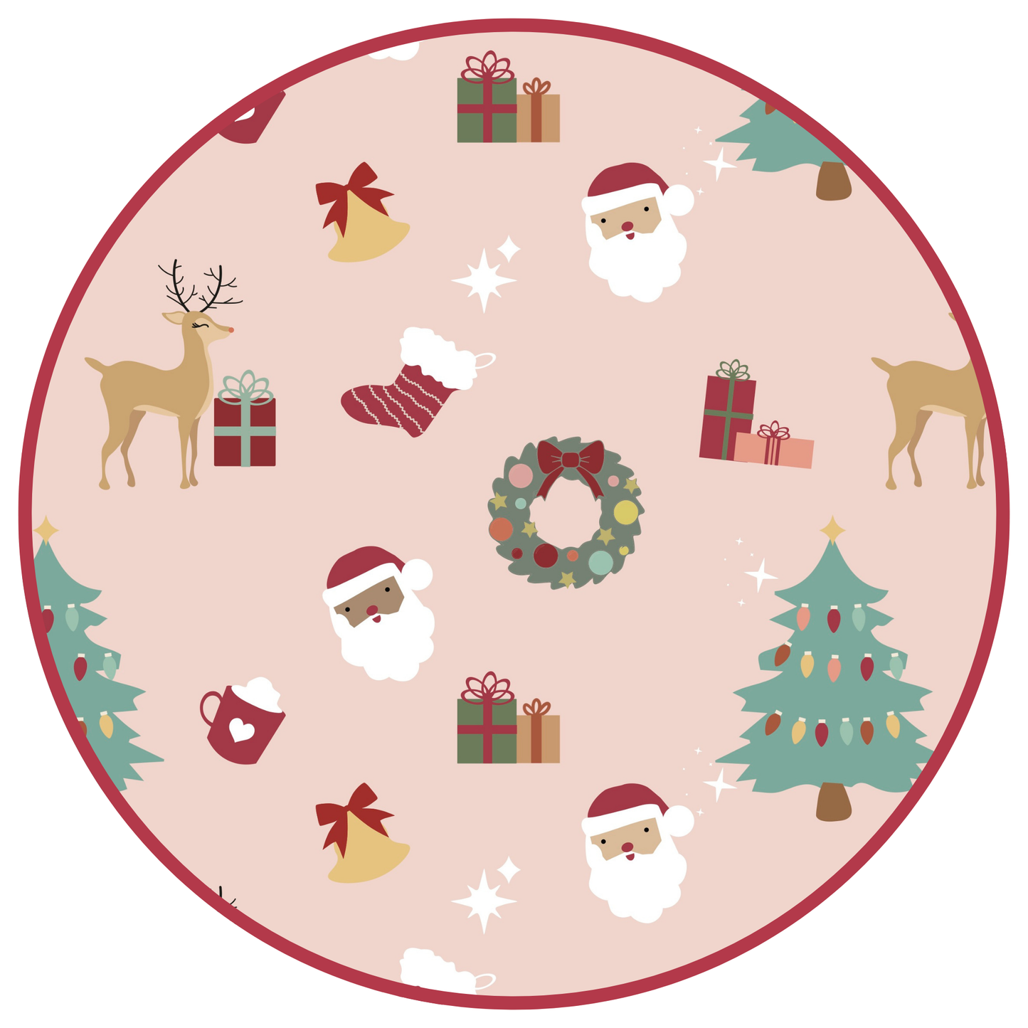 Sugar Plum Bamboo Tulle Dress: Red/Multi / 4/5T