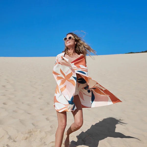 Terracotta Tropics Beach Towels