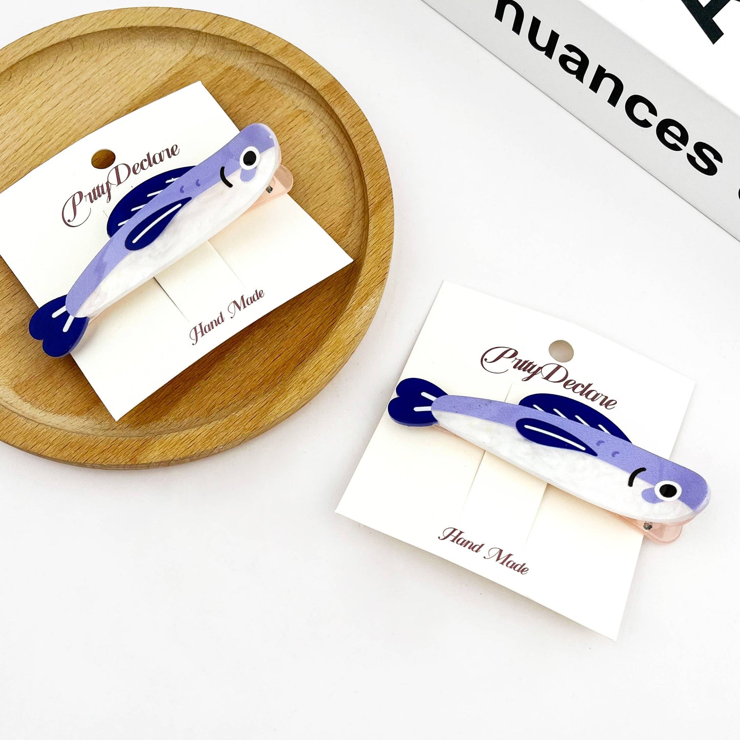 Sardines Duckbill Clip, Fish Hair Clips