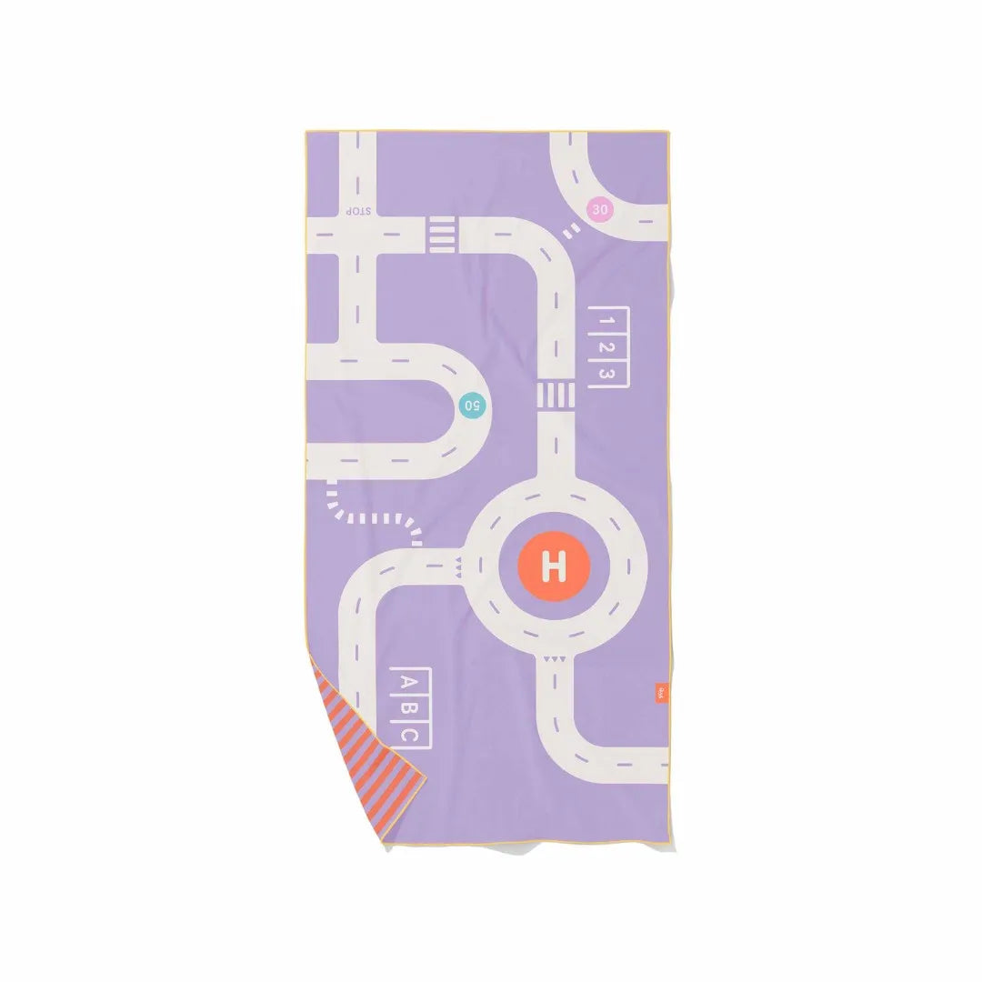 Play Towel On the Road – Double-Sided Kids Play Towel