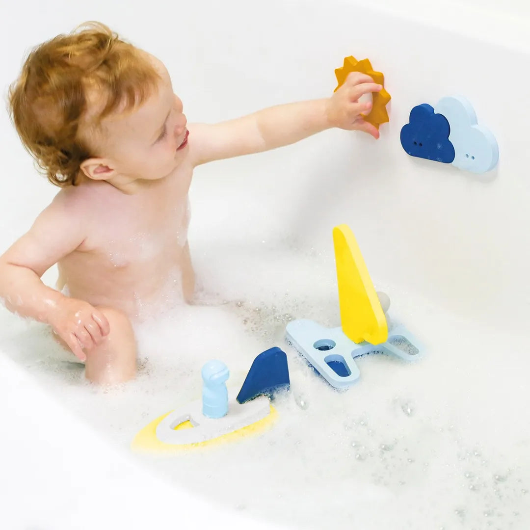 Puzzle Friends Sail – Floating 3D Bath Puzzle