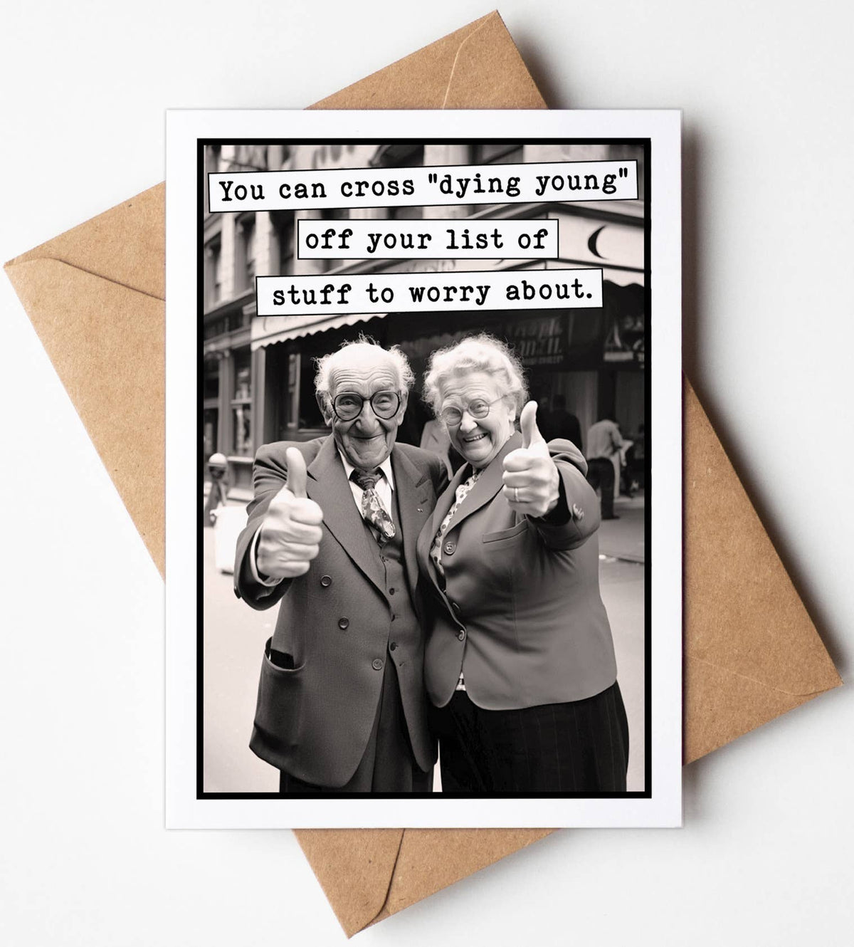 Funny 80th Birthday Card
