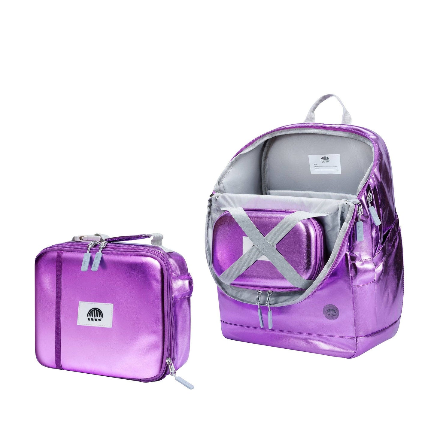 Bailey Backpack - Metallic Lavender: Metallic Lavender