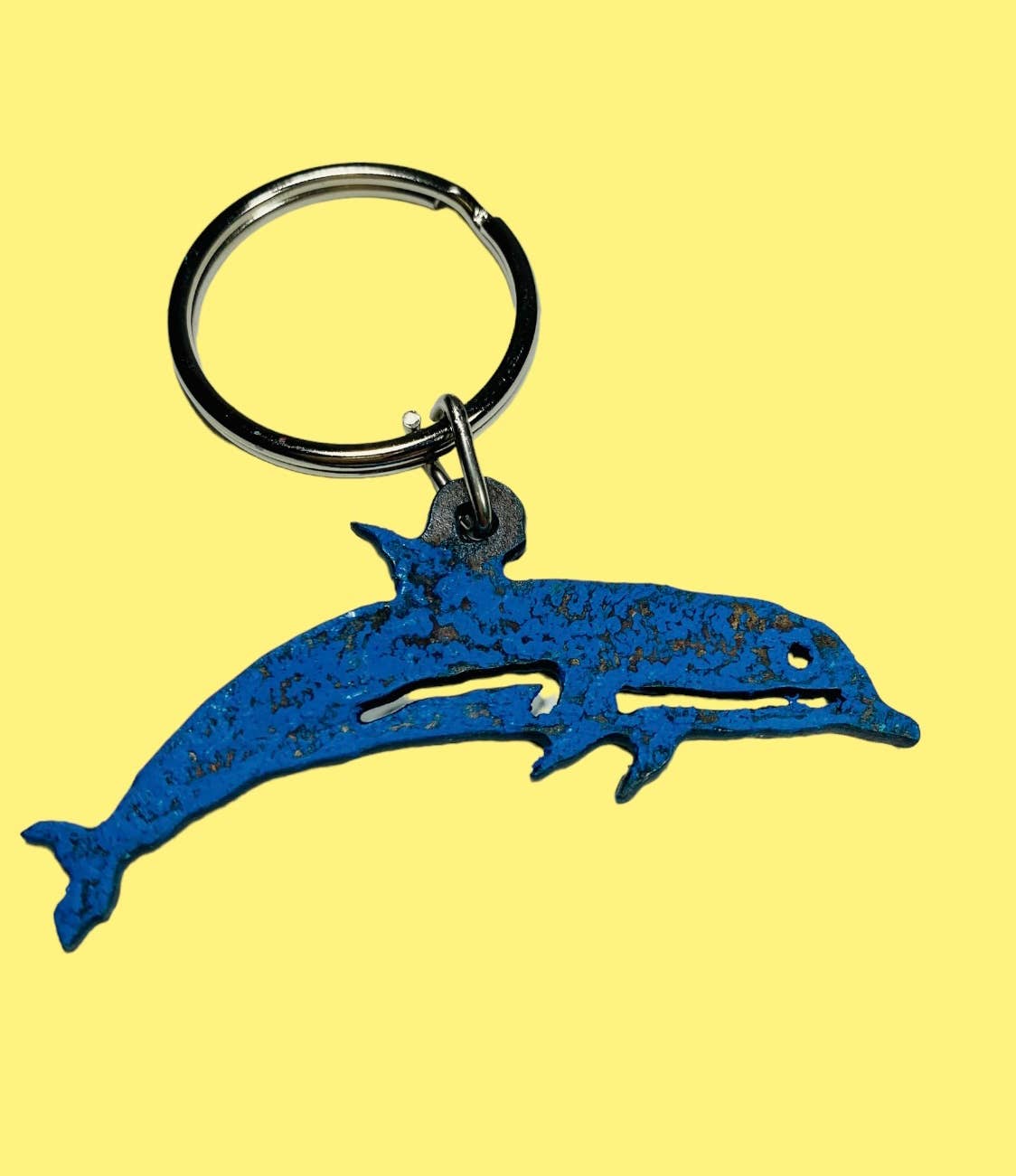 Dolphin keychain nautical beach souvenir ocean sea life USA