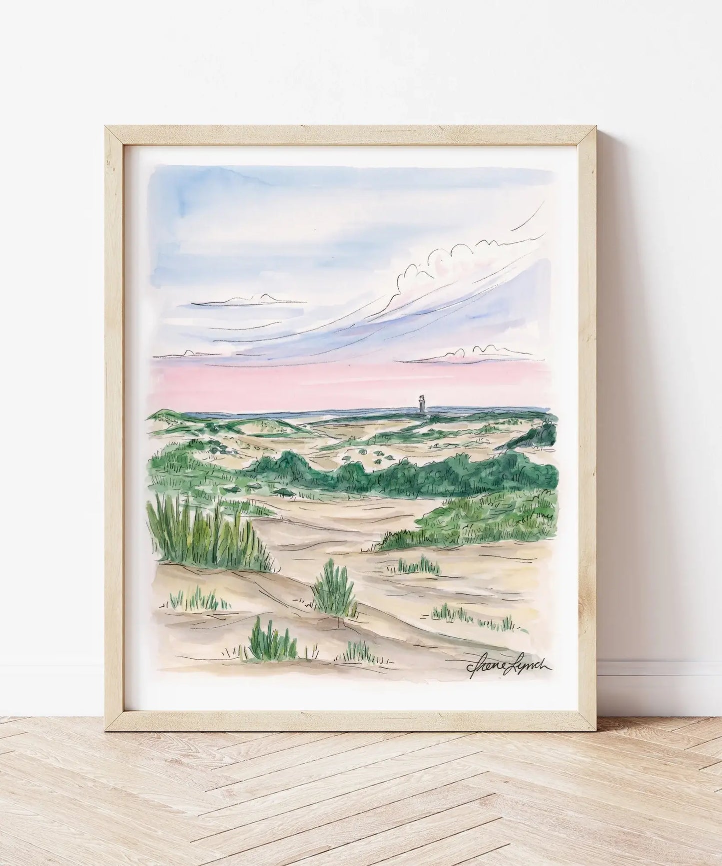 View From the Province Lands | Cape Cod Art Print