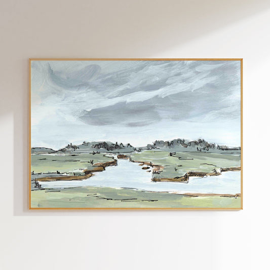 Great Salt Marsh, Fine Art Print