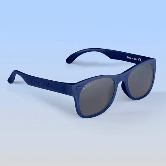 Navy Sunglasses: Grey Polarized Lens / Adult S/M