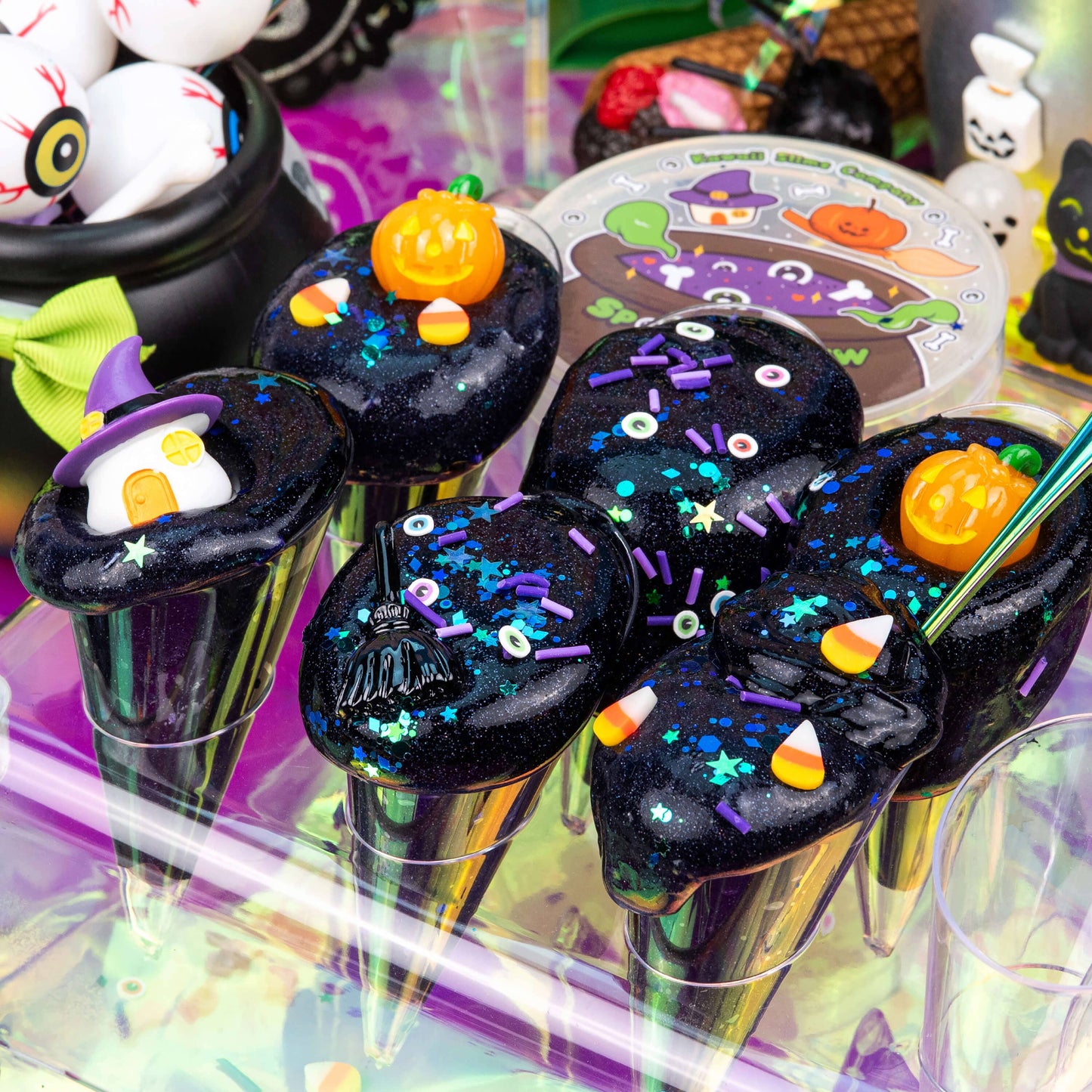 Spooky Stew Goo Glitter Slime