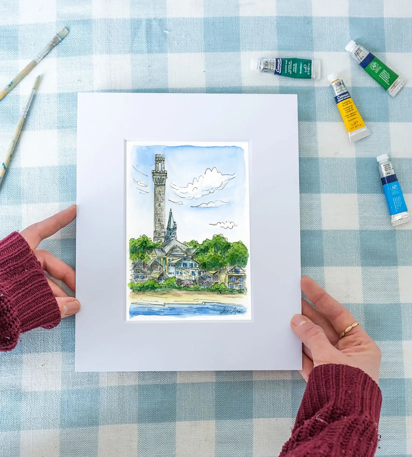 Provincetown by the Sea | Cape Cod Art Print