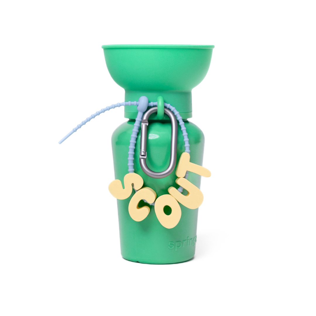 20oz Flip Springer Dog Travel Water Bottle
