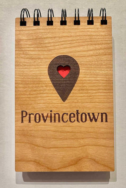 Provincetown Pocket Notebook - Map Pin Notepad
