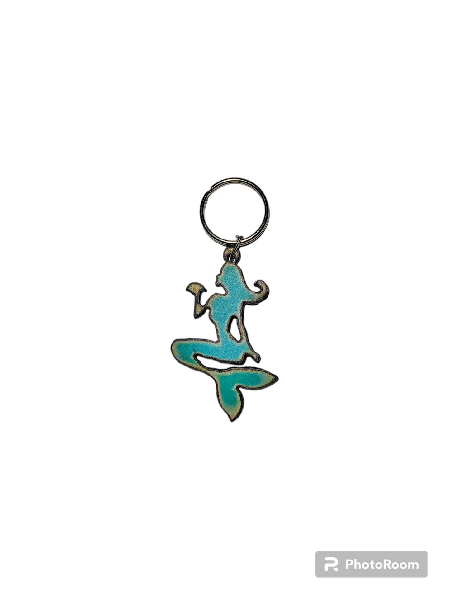 Mermaid Keychain nautical beach souvenirs coastal gifts USA