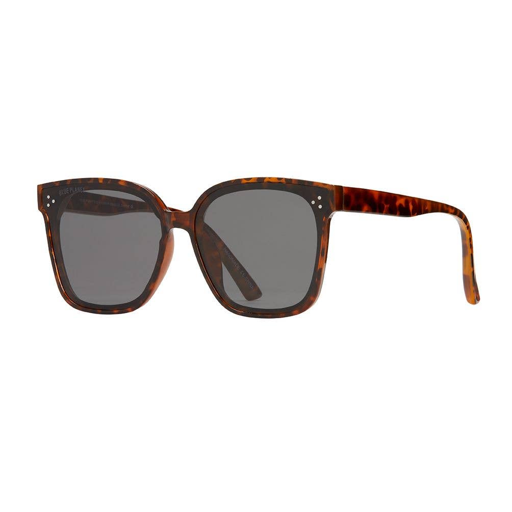 Jules -  Walnut Tortoise / Smoke Polarized Lens